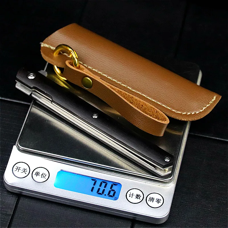 

DeHong high-end brand A/B M390 multi-function outdoor sharp hunting knife tactical folding knife portable pocket knife+ holster