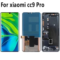 original amoled 6 47 for xiaomi mi cc9 pro m1910f4e lcd display touch screen digitizer assembly