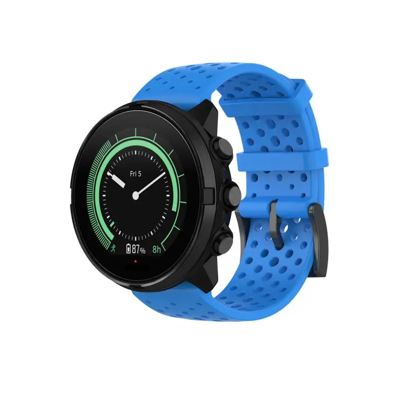 Ремешок силиконовый для смарт часов Suunto Spartan спортивный Воздухопроницаемый