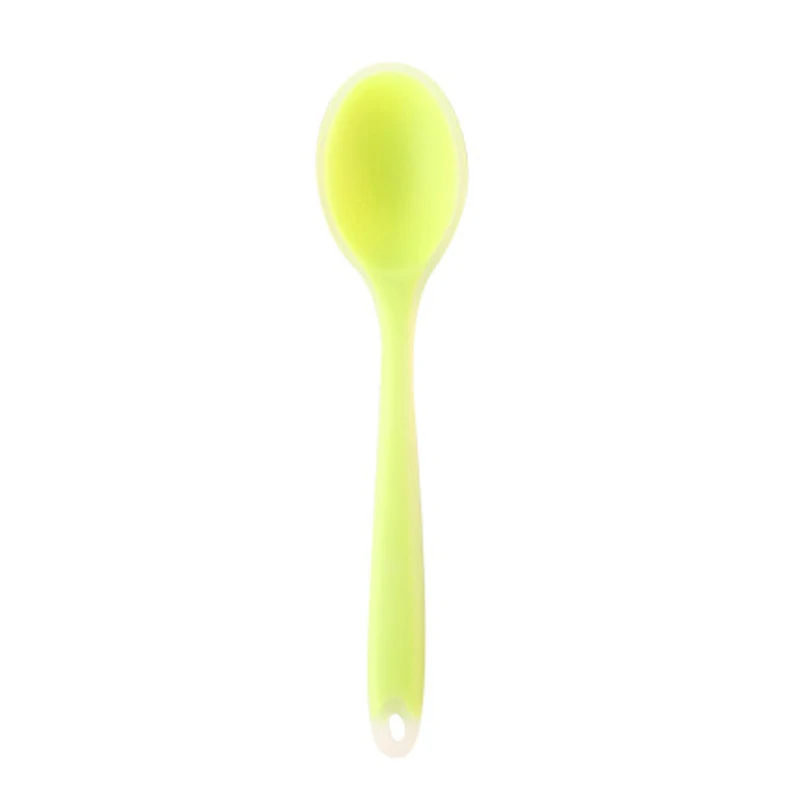

Silicone Non-Stick Rice Spoon Colorful Fashion Rice Spoons Multifunction Heat Resistant Spoons Tableware Cooking Kitchen Tool