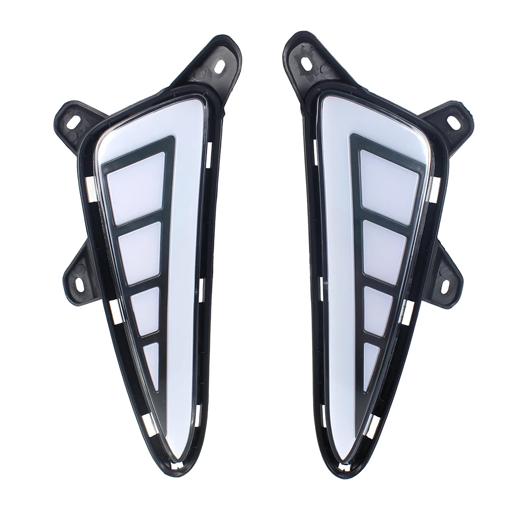 Автомобильные светодиодсветодиодный дневные ходовые огни DRL сигнал поворота