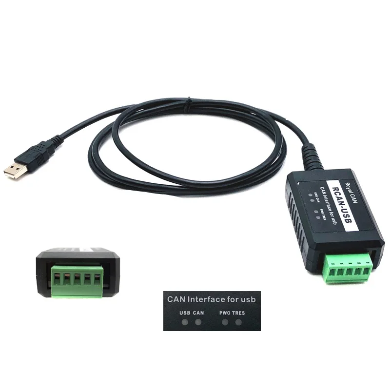 CAN анализатор CANOpen J1939 USBcan card converter USB для совместимый zlg|Детали и аксессуары