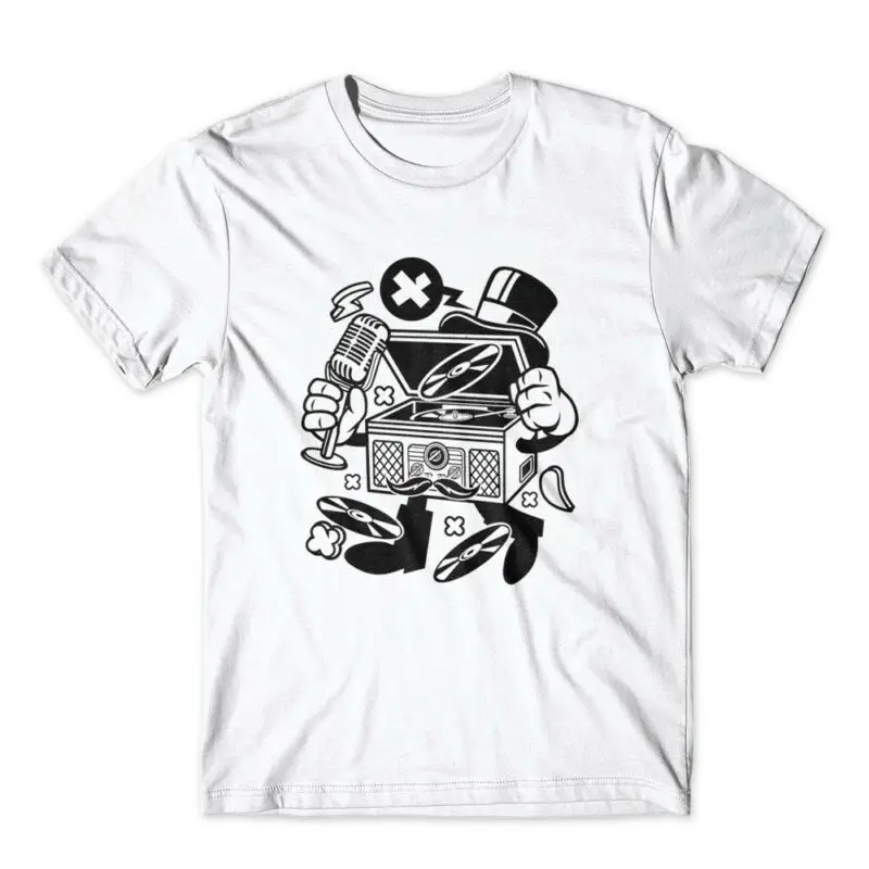 Классическая футболка с поворотным столом из 100% хлопка | Мужская одежда