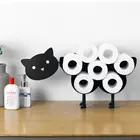 Держатель для туалетной бумаги, отдельно стоящий держатель для туалетной бумаги в ванной комнате, железный держатель для хранения овецкошексобак