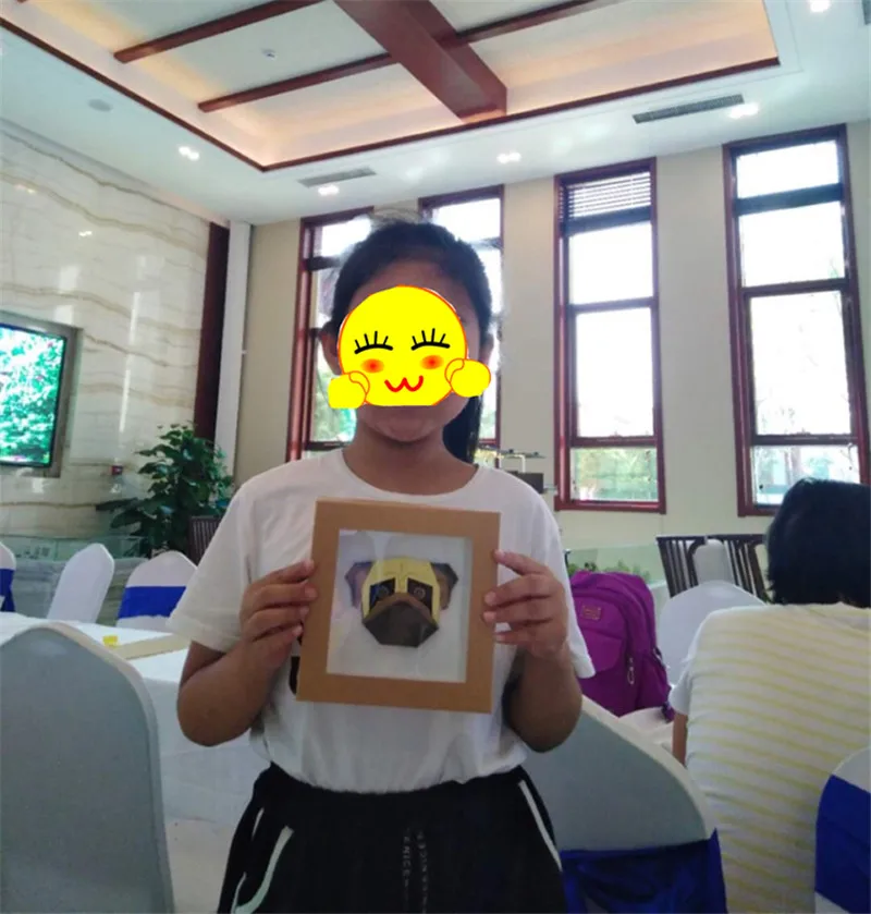 Наборы для поделок ручной работы бумажные наборы собак Шиба ину материал