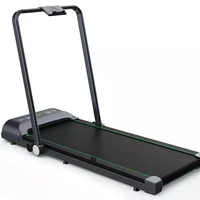 exercise treadmill with handrail ultra thin foldable running walkingpad electric treadmill safe durable home fitness equipment
