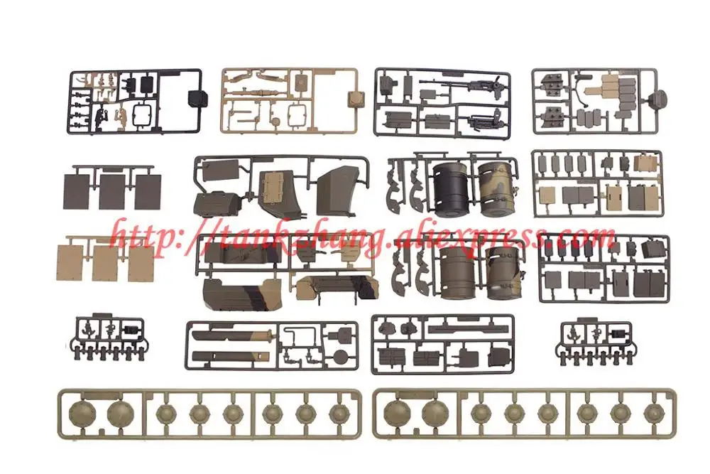 HENGLONG 3938 1 RC tank русский T90 / T 90 1/16 запасные части No. Полный набор