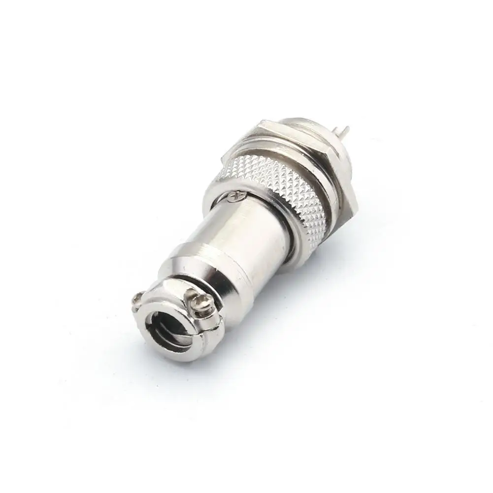 Разъем 16 мм 3Pin металлический аудио слайд on Авиационная вилка панель силового