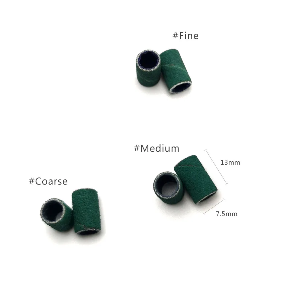 50 шт. зеленые шлифовальные ленты без оправки