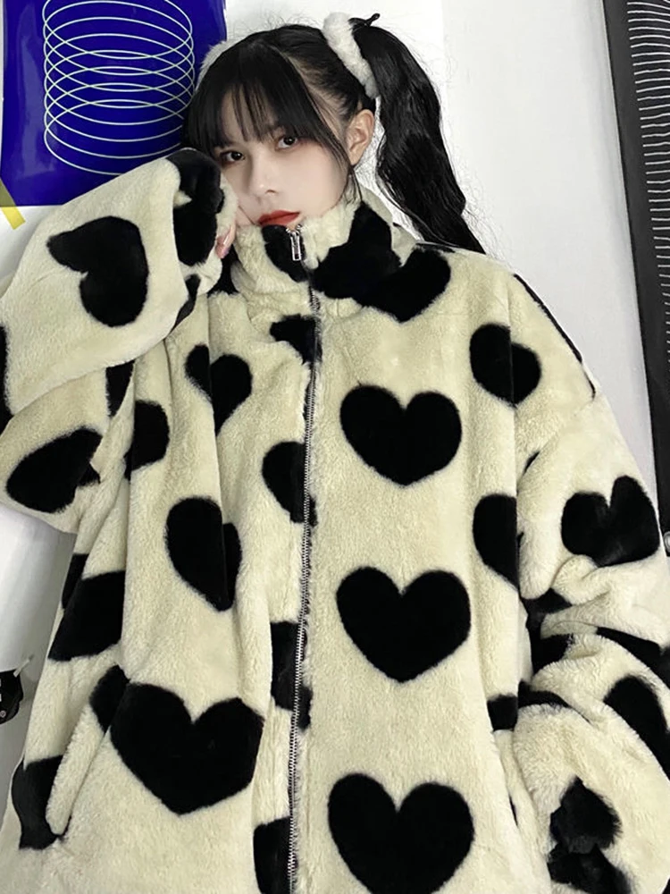 Осенне зимняя Толстая Женская Повседневная модная пушистая куртка из ягненка