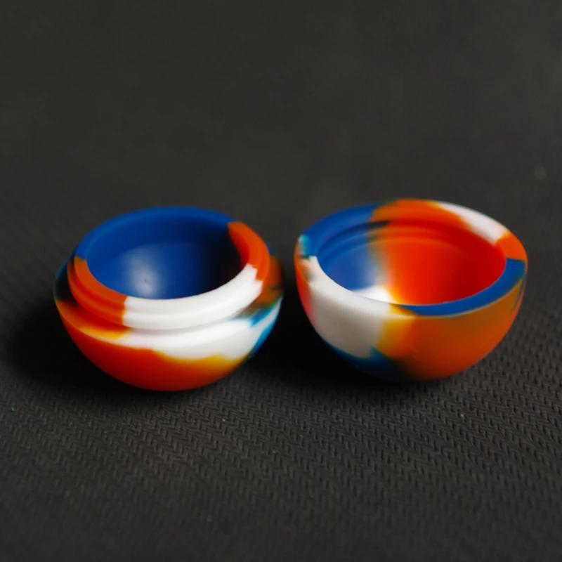 Сферический силиконовый шаровой контейнер для воскового масла Bho бутановый