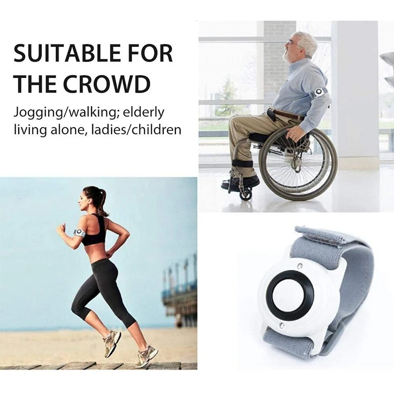 

Hot TTKK Personal Alarms for Women, Wearable on the Arm, Personal Safety Alarms with LED Light for Women,Runners,Kids,Elderly,Et