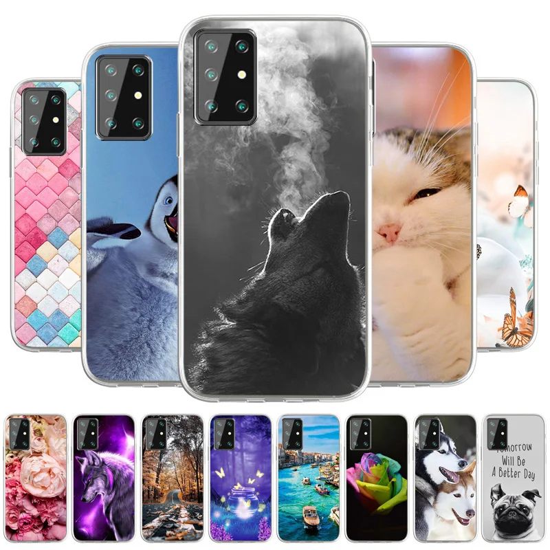 

For Cubot Z100 Case Phone Cover Silicone Soft TPU Back Covers For CubotZ100 Fundas Animal Print Smartphone Shell Coque