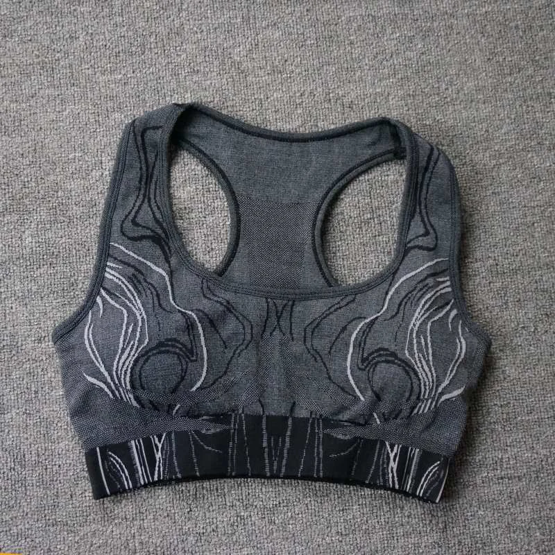

Jacquard Women Seamless Yoga Suit Sportswear Gym Clothing Workout Fitness Sports Bra High Waist Leggings Shorts Running