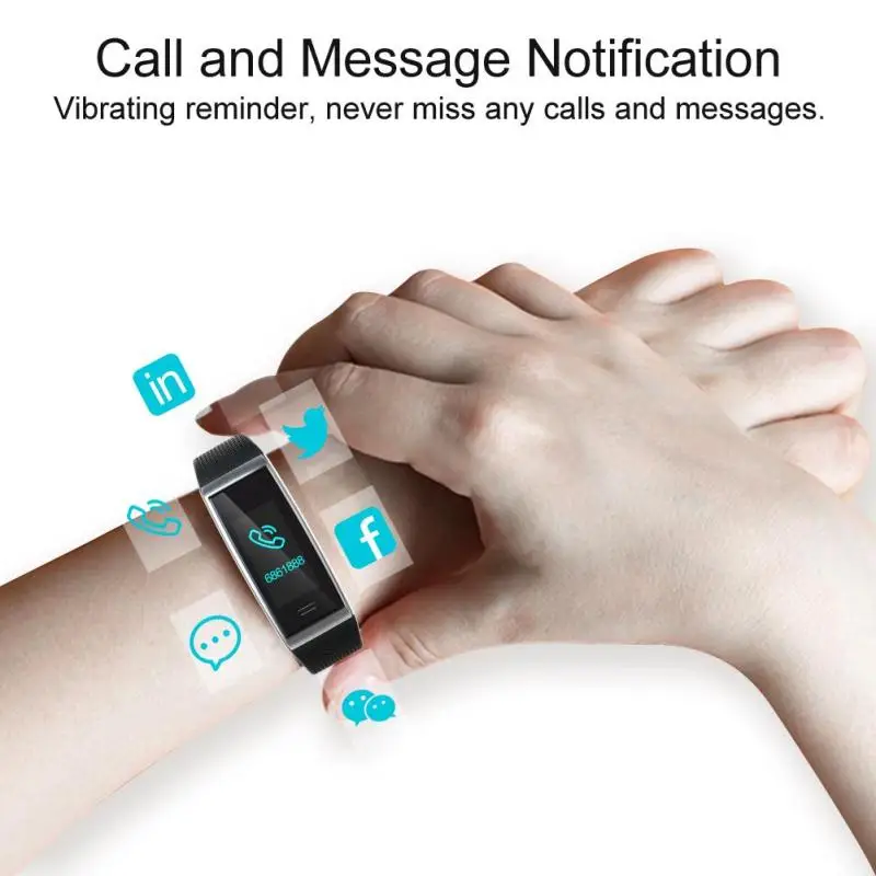 Фитнес трекер HR активности часы с GPS пульсометр Смарт браслет цветной экран для