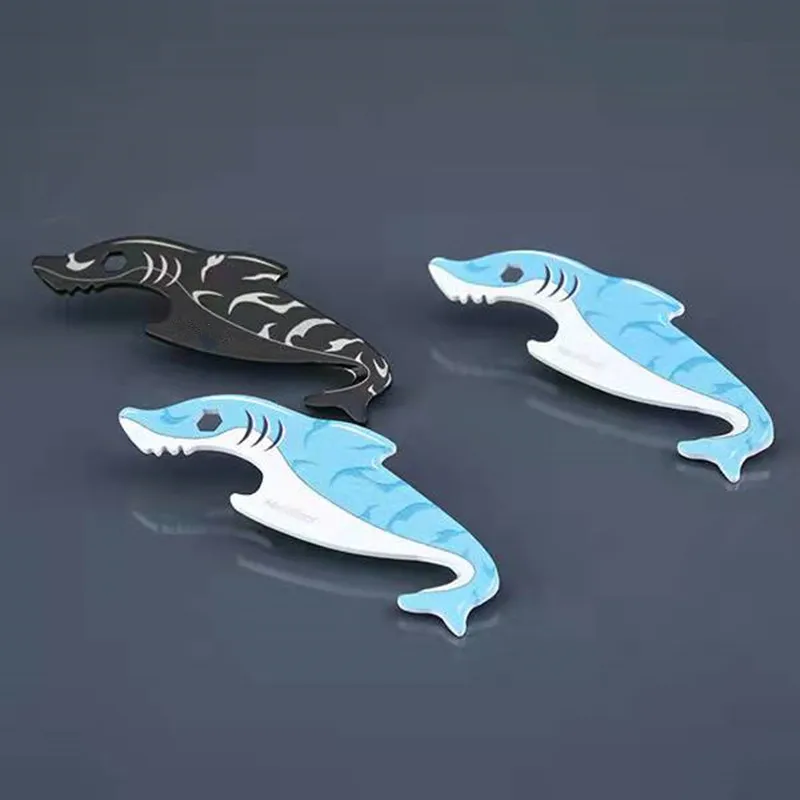 

Новые уличные инструменты, многофункциональный фотооткрыватель, мини фоторезак, дизайн акул, инструменты для выживания на кемпинге