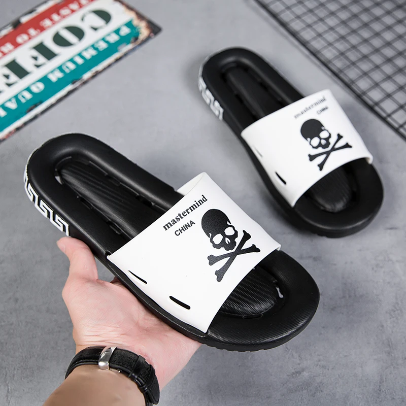 

Men Bedroom Slippers Slippers Beach Fashion Shoes Home Sandals For Men Mens Indoor Couple Eva Wear Bath Hot Sale Male Slipper