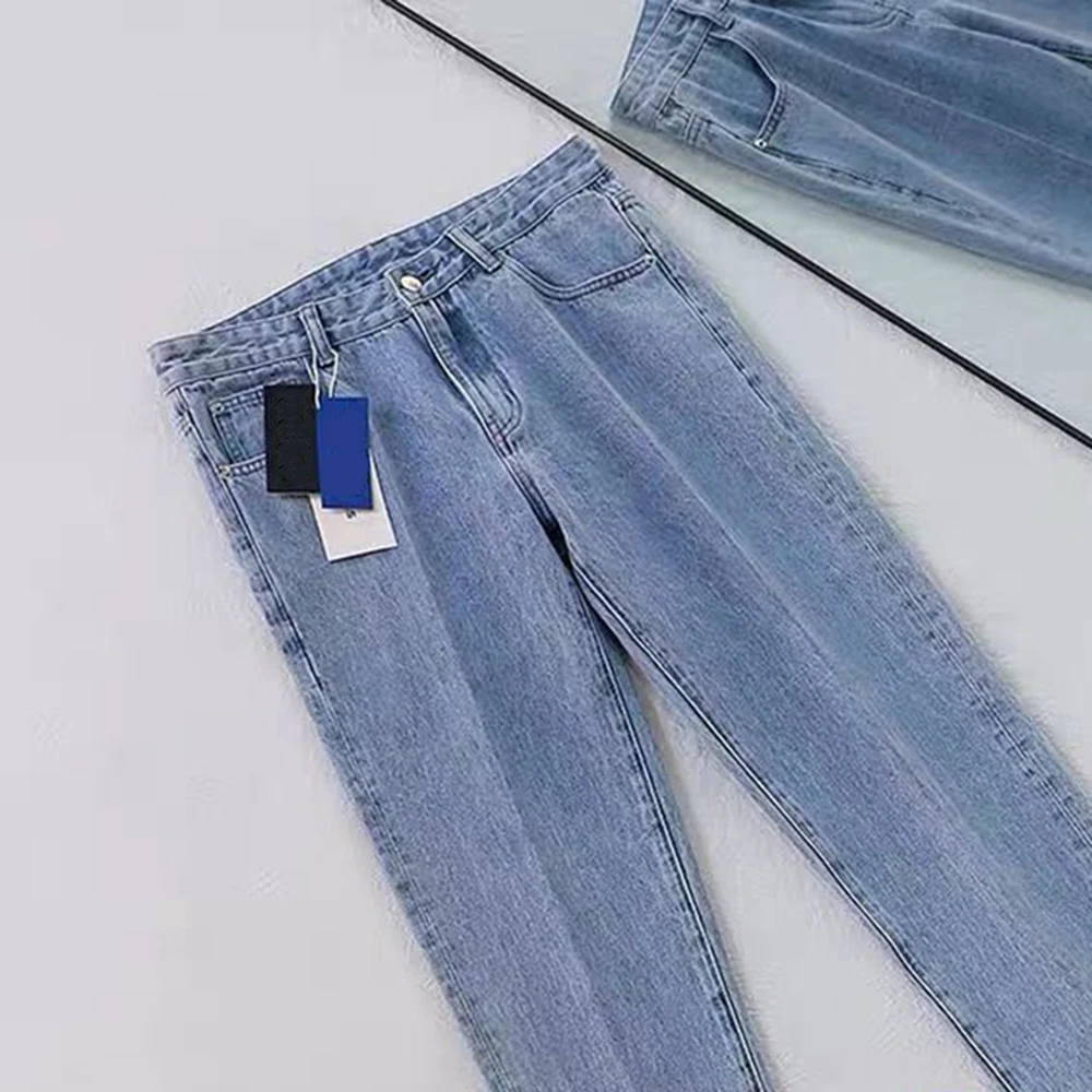 Casual Streetwear Blue Slim Fit Jeans Men 2022 Spring Masculina Jeans Pants Men Trendy Jeans Toursers