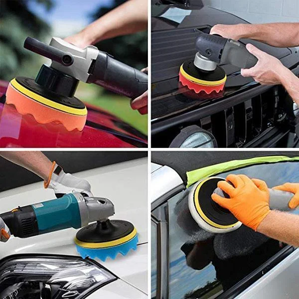 

As New Cream Clean and dry the surface of the car paint, dip a sponge into the car wax