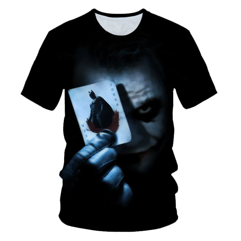 Детская футболка с 3D-принтом Джокер лето 2020 | Мать и ребенок