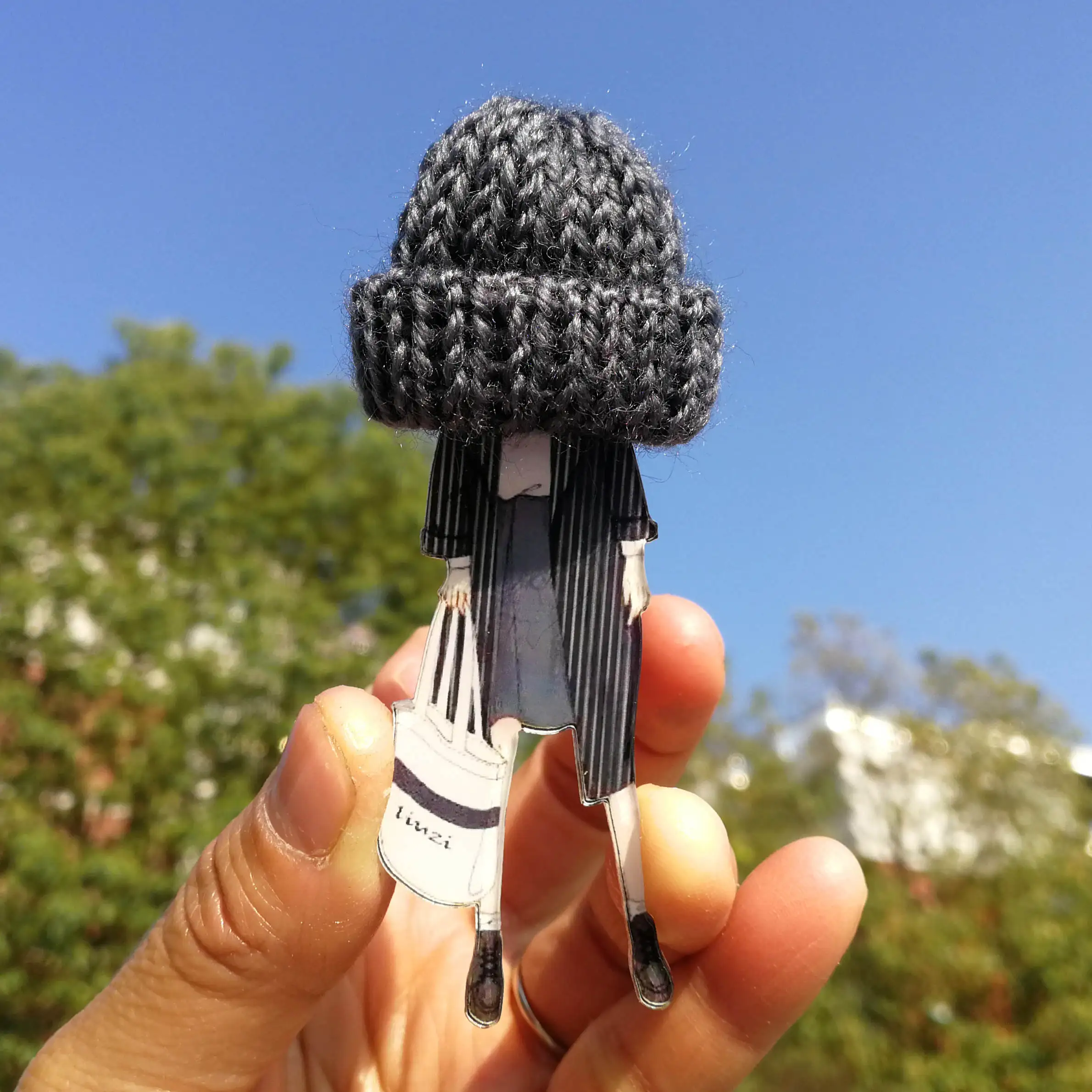 Женская Брошь с помпонами модная акриловая брошь в мультяшном стиле одежда |