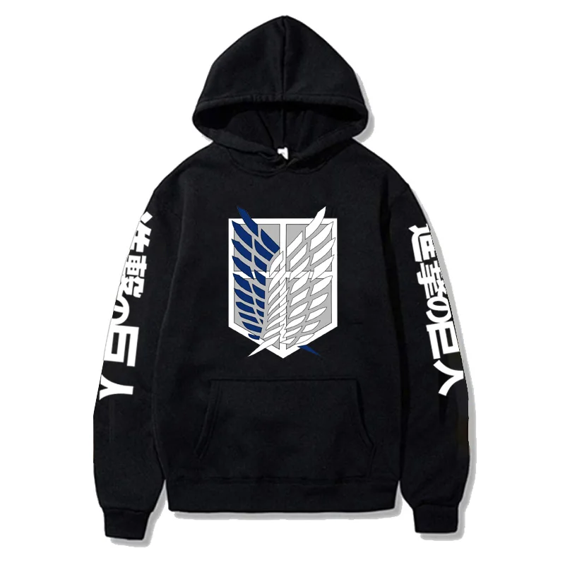 Attack on Titan Men Women Unisex Hoodies Sweatshirts Hooded Hoodie