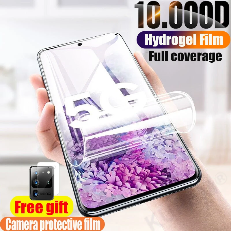 Гидрогелевая пленка для Samsung Galaxy S10 Plus защитная экрана S9 S8 S10e S 9 8 Note 10 S20 Ultra A51 A 51 не