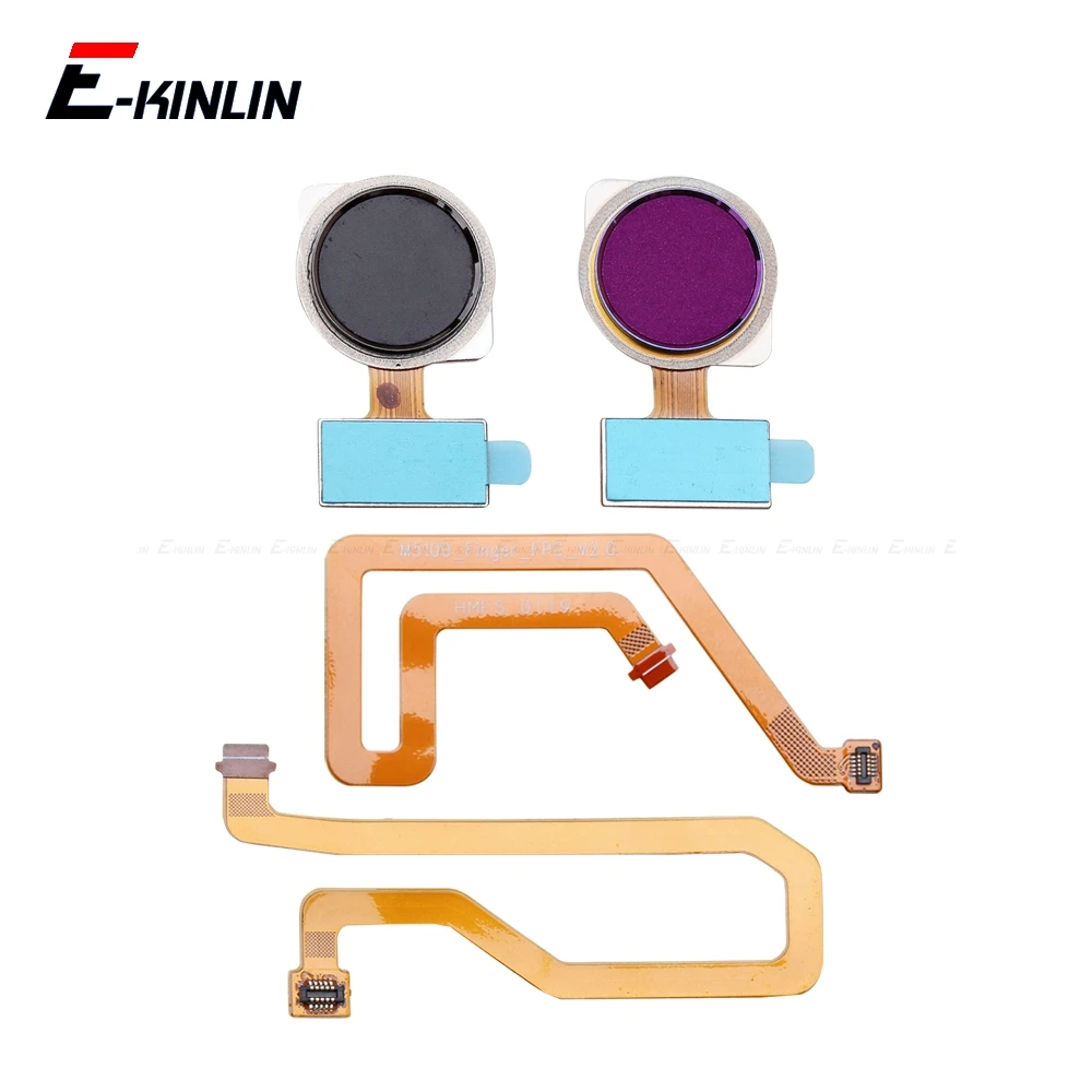 Сканер для Xiaomi Redmi 6 Note 7 Pro сенсорный разъем отпечатков пальцев Кнопка возврата