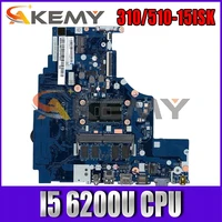 akemy nm a752 motherboard for lenovo 310 15isk 510 15isk notebook motherboard cpu i5 6200u ddr4 4g ram 100 test work