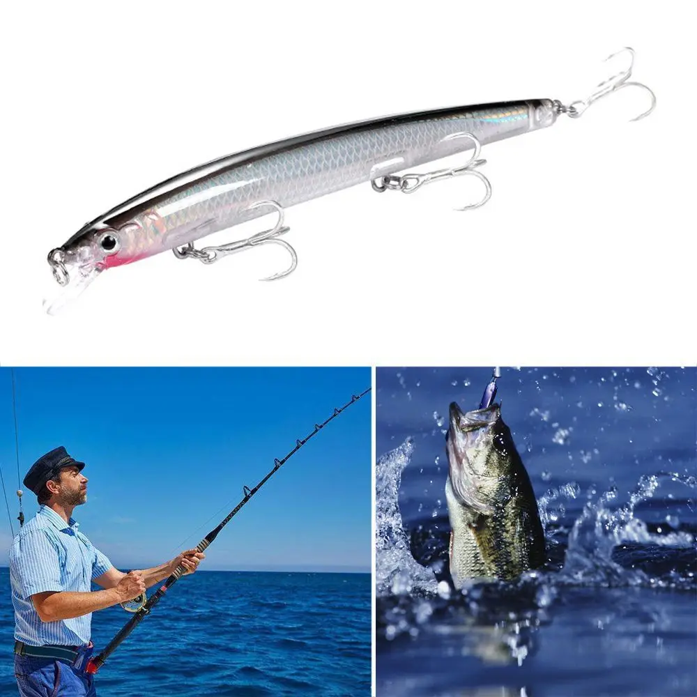 

100mm 8g Fishing Tackle Artificial Hard Bait Seawater Lifelike Minnow Lure Fishing Lure Long Casting Lure Fishing Hooks