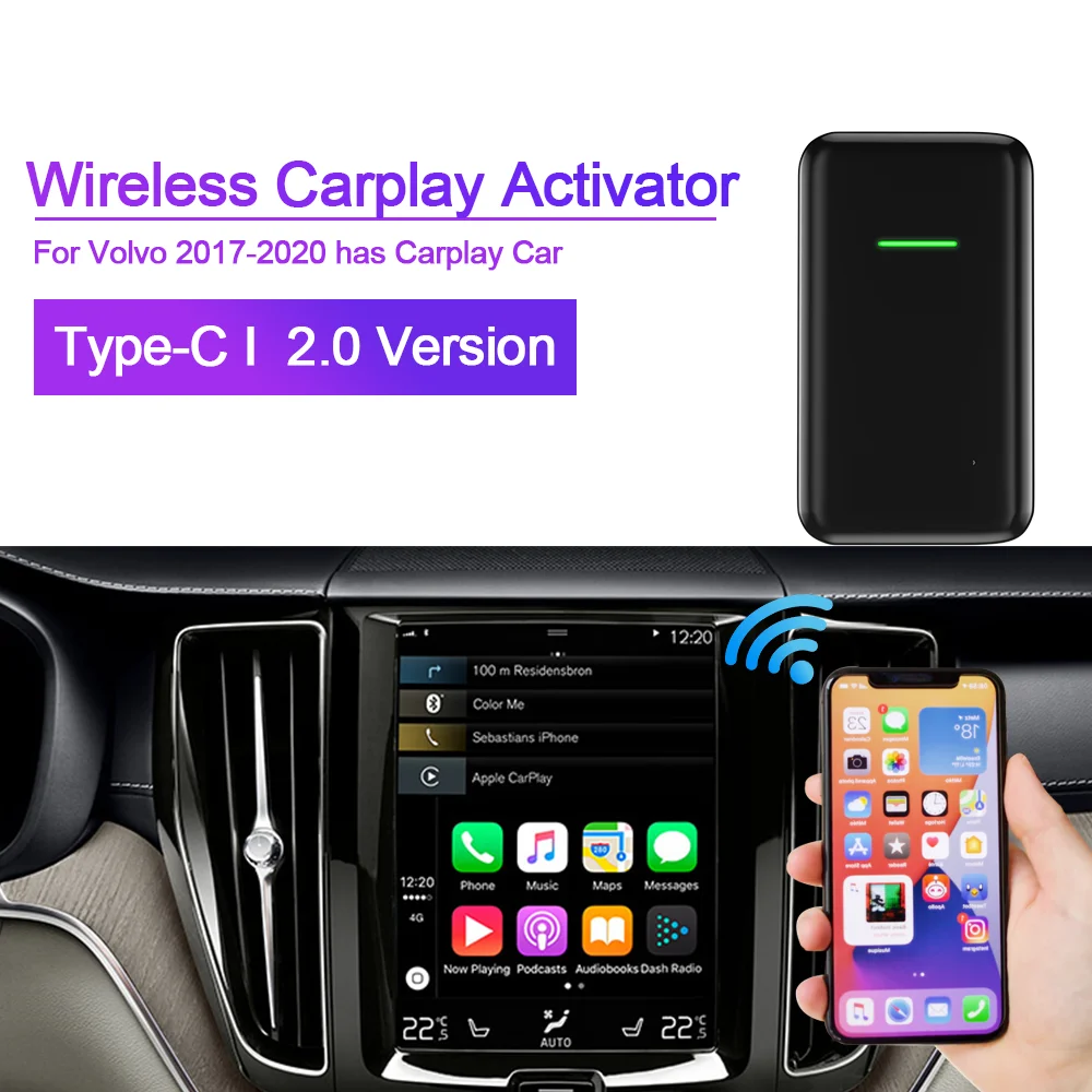 Беспроводной ключ CarPlay Apple Carplay Usb для Audi/Benz/Volvo 2 0 автомобильный комплект carlinkit