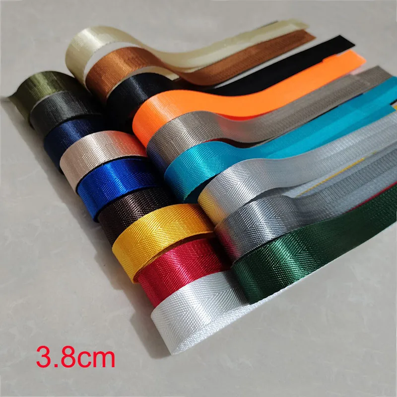 

1Meter 3.8cm Width High Quality Herringbone Nylon Webbing Knapsack Strapping Sewing Bag Belt DIY Accessories