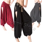 Женский свободный пляжный костюм размера плюс 5xl, пиратский костюм викингов средневекового эпохи Возрождения, брюки-Капри, шаровары для взрослых