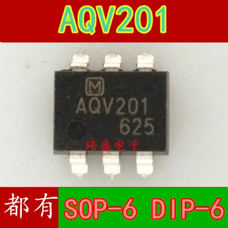 

10PCS/LOT AQV201 SOP-6
