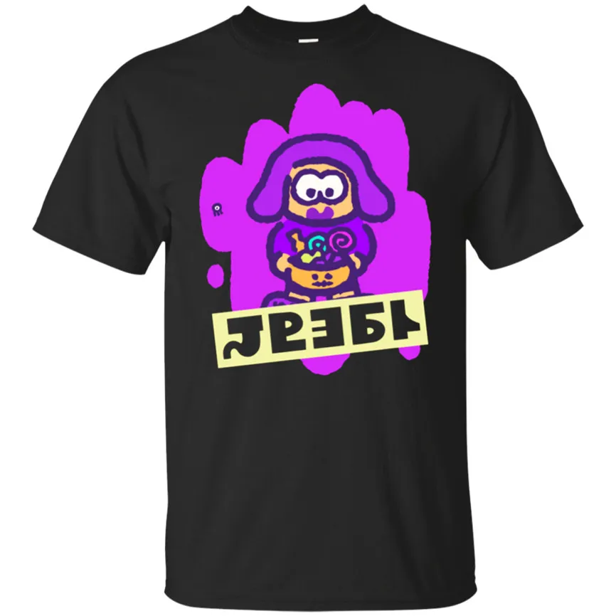 Команда обслуживания! (Splatoon 2) Футболка Splatoon 2 Chaos Order футболка Черная мужская и