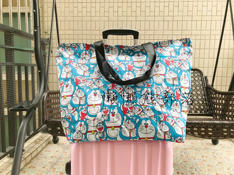 

IVYYE Doraemon Unicorn Fashion Anime Handbags Portable Shopping Bag Reusable Tote Foldable Pouch Storage Bags NEW