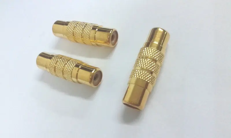1000 шт. RCA AV аудио видео муфта Женский к гнездовой разъем продажа|Соединители| |