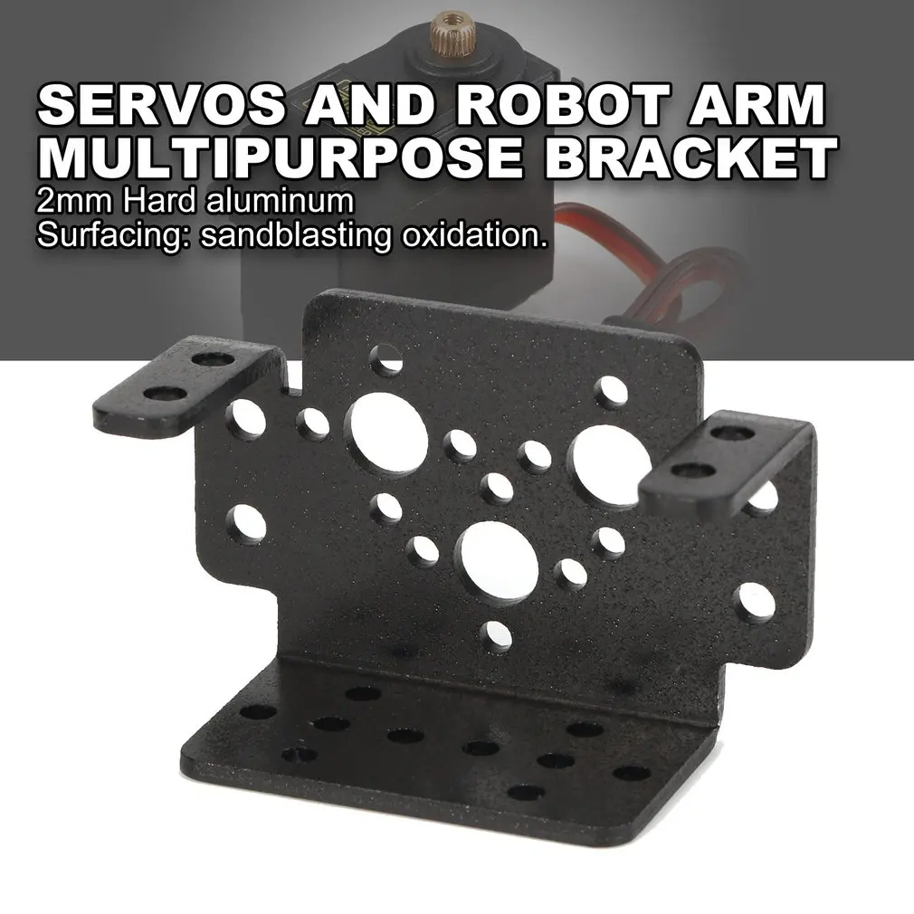 1 компл./лот алюминиевый Роботизированный коготь кронштейны для MG995/996 рулевой