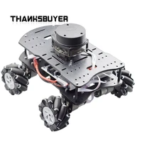 thanksbuyer robotics ros robot smart car chassis mecanum wheel car with lidar navigation for raspberry pi