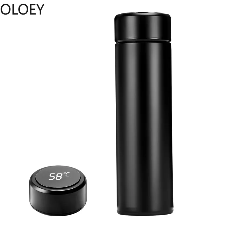 Детский термос с температурным дисплеем умная кружка из нержавеющей стали для