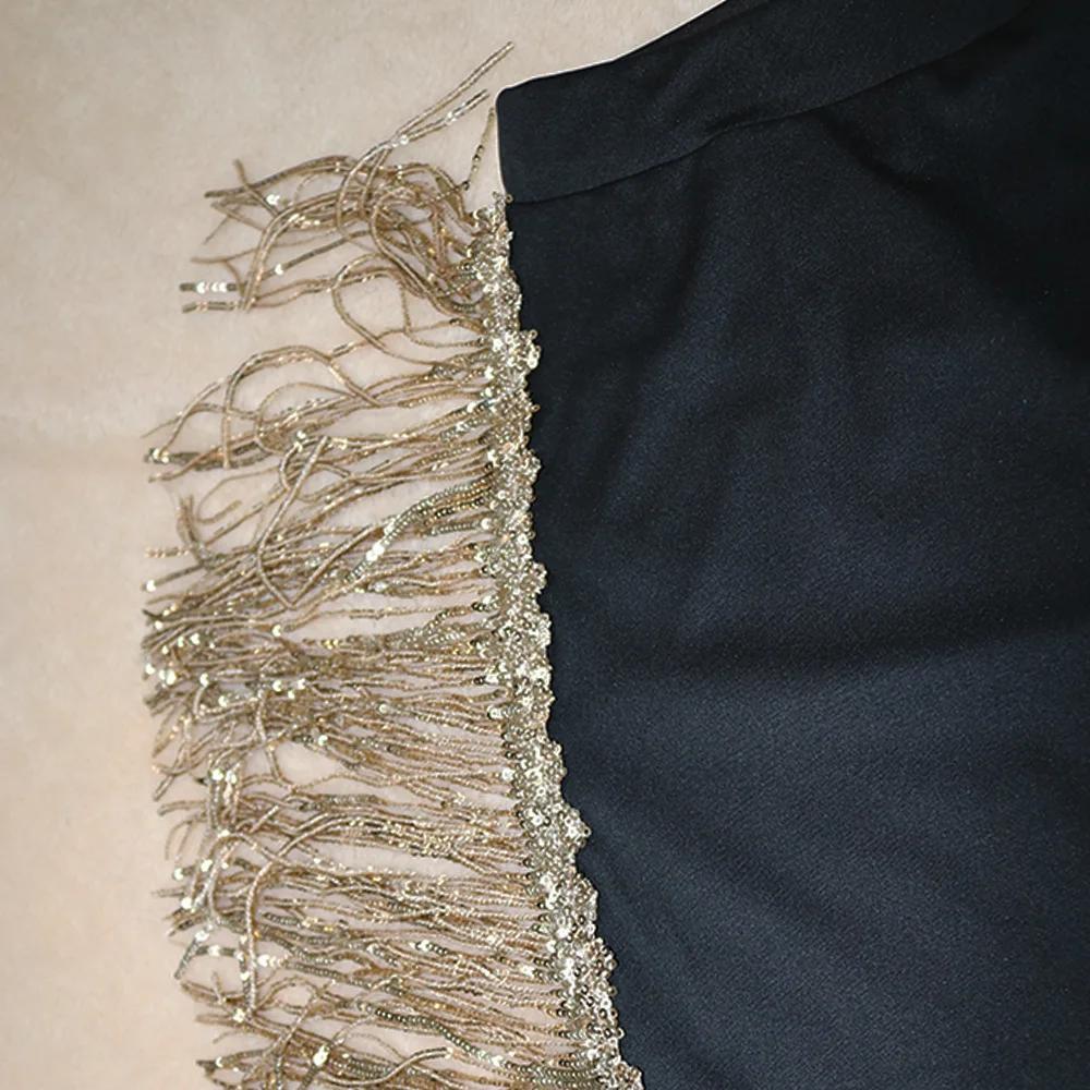 

New Fashion African Clothes Women Dashiki Beaded Fringed Hoodie + Two Pieces Of Trousers In Super Size XL-5XL 2piece