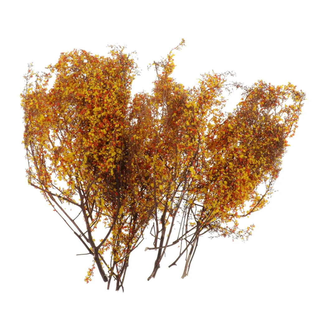 

Plastic Model Trees 9.84 inch Mixed Model Tree Train Trees Railroad Scenery
