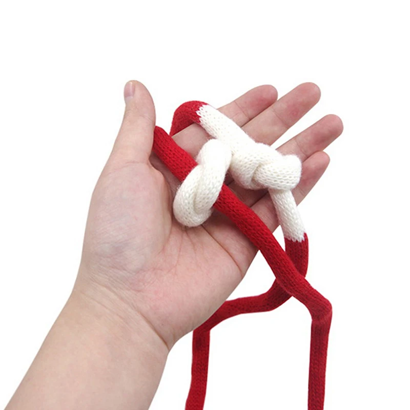 

1 компл. Удивительный узел для акробатических трюков, перепрыгивающийся узел, изгиб, Волшебная веревка, реквизит для сцены, магические трюки...