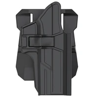 tege hot selling polymer glock 172231 gun holster with paddle attachment law enforcement gun holster