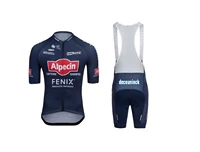 laser cut 2022 alpecin fenix team deceuninck short sleeve cycling jersey summer cycling wear ropa ciclismobib shorts
