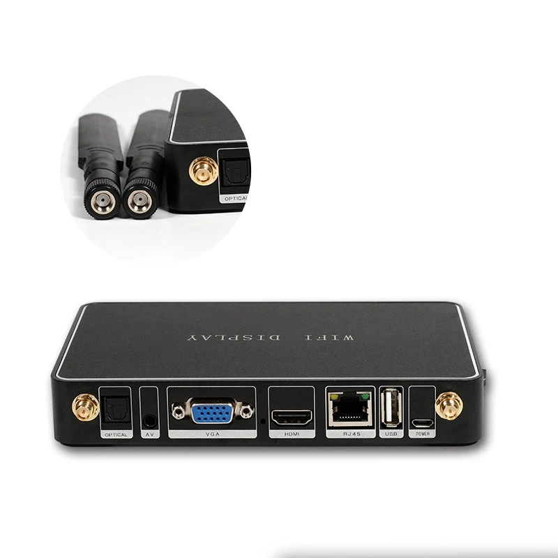 1080P HD 5G WiFi Дисплей приемник HDMI VGA TV Stick Anycast Miracast DLNA Airplay Dongle Box для Windows Phone-US Plug |