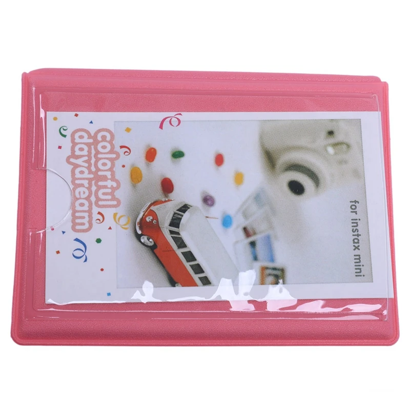 2 предмета 3 дюймов Мини 28 + 1 карманы фотоальбом Коробка Для Хранения Чехол для