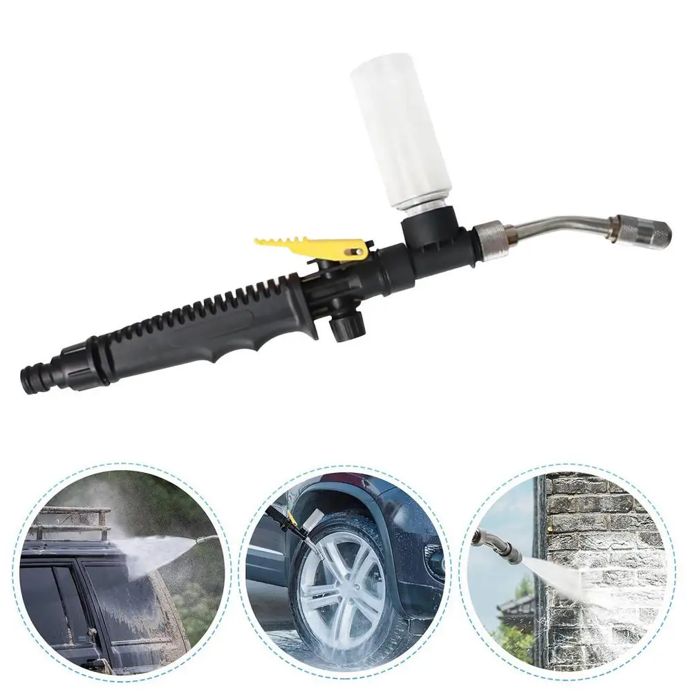 

Garden Water Gun Adjustable Nozzle Hight Pressure Spray Gun Car Tool Wash Plant Watering Sprinkler Home Cleaning Jet
