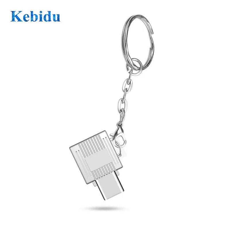Кардридер KEBIDU USB 3 1 Type C TF Micro SD алюминиевый кардридер|Картридеры| |
