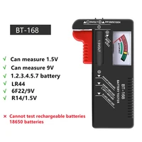 universal digital battery capacity tester volt checker for aa aaa c d 9v 1 5v button cell batteries battery testing tool